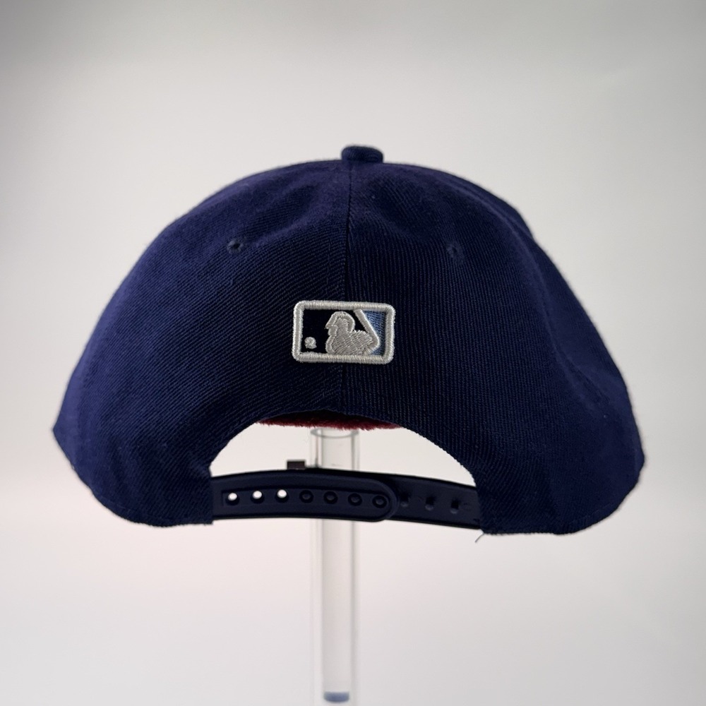 Rare Tampa Bay Rays New‎ Era Navy Identity 9Fifty SnapBack Hat - Picture 5 of 16